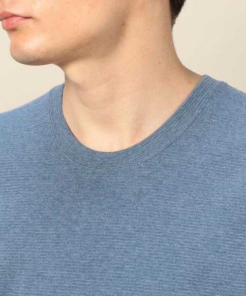 BEAUTY&YOUTH UNITED ARROWS（ビューティーアンドユースユナイテッドアローズ）の「BY スパン フライス カットソー ◆（Tシャツ/カットソー・メンズ・ロイヤルブルー/ダークグレー/ホワイト・SMALL/MEDIUM/LARGE/X-LARGE）」の19枚目の写真