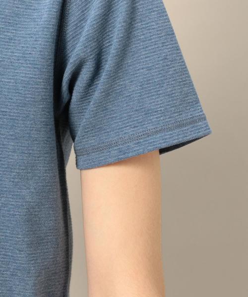 BEAUTY&YOUTH UNITED ARROWS（ビューティーアンドユースユナイテッドアローズ）の「BY スパン フライス カットソー ◆（Tシャツ/カットソー・メンズ・ロイヤルブルー/ダークグレー/ホワイト・SMALL/MEDIUM/LARGE/X-LARGE）」の20枚目の写真