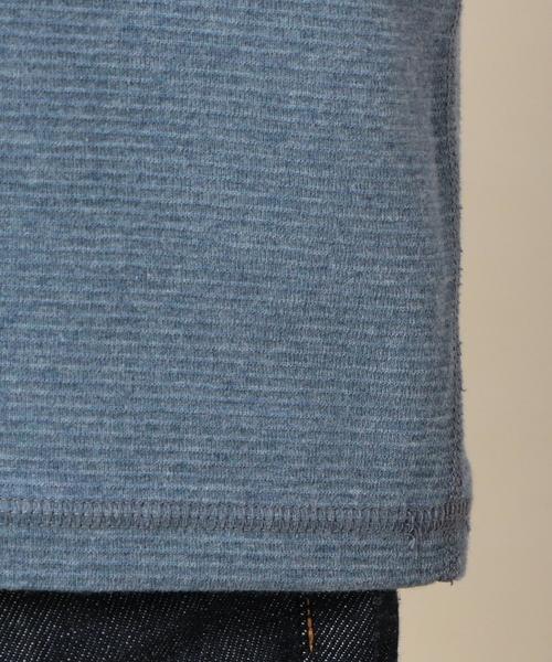 BEAUTY&YOUTH UNITED ARROWS（ビューティーアンドユースユナイテッドアローズ）の「BY スパン フライス カットソー ◆（Tシャツ/カットソー・メンズ・ロイヤルブルー/ダークグレー/ホワイト・SMALL/MEDIUM/LARGE/X-LARGE）」の21枚目の写真