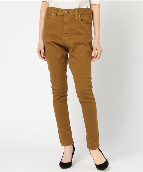 RNA-N（アールエヌエーエヌ）の「R2640 ロークロッチスキニーパンツ（その他パンツ・レディース・オフホワイト/カーキ/ダークベージュ/ブラック/ブラック系その他/ブラウン・MEDIUM/SMALL/X-SMALL）」の6枚目の写真