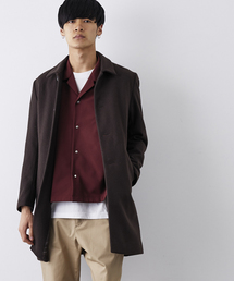 STUDIOUS | メルトンステンカラーコート(ステンカラーコート)