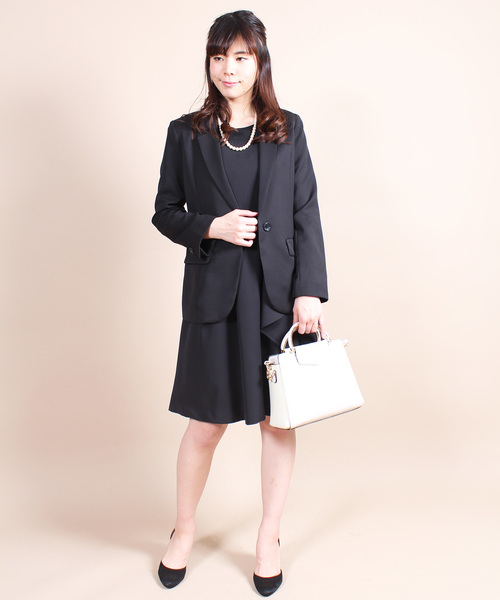 12Twelve Agenda（トゥエルブ　アジェンダ）の「ダブルクロステーラードジャケット（スーツジャケット・レディース・ピンクベージュ/ブラック/ライトグレー・M）」の8枚目の写真