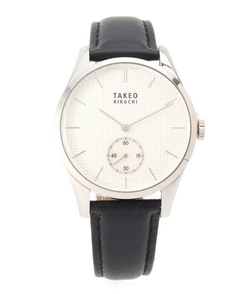 TAKEO KIKUCHI（タケオキクチ）の「クラシック スモールセコンズ時計【メンズウォッチ】（アナログ腕時計・メンズ・ホワイト/ブラック・00）」の10枚目の写真