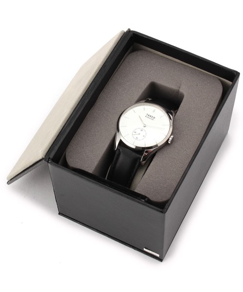 TAKEO KIKUCHI（タケオキクチ）の「クラシック スモールセコンズ時計【メンズウォッチ】（アナログ腕時計・メンズ・ホワイト/ブラック・00）」の5枚目の写真