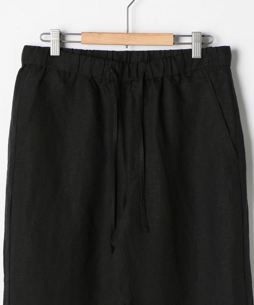 coen（コーエン）の「リネンミックスワイドアンクルイージーパンツ（その他パンツ・メンズ・ダークブラウン/ブラック/ベージュ・LARGE/SMALL/MEDIUM/X-LARGE）」の15枚目の写真