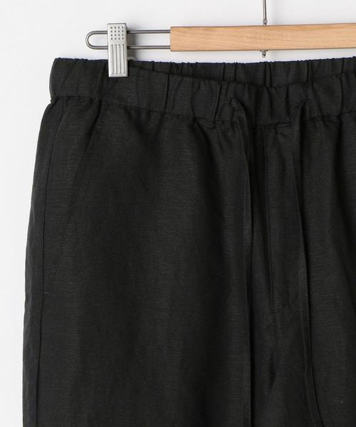 coen（コーエン）の「リネンミックスワイドアンクルイージーパンツ（その他パンツ・メンズ・ダークブラウン/ブラック/ベージュ・LARGE/SMALL/MEDIUM/X-LARGE）」の14枚目の写真