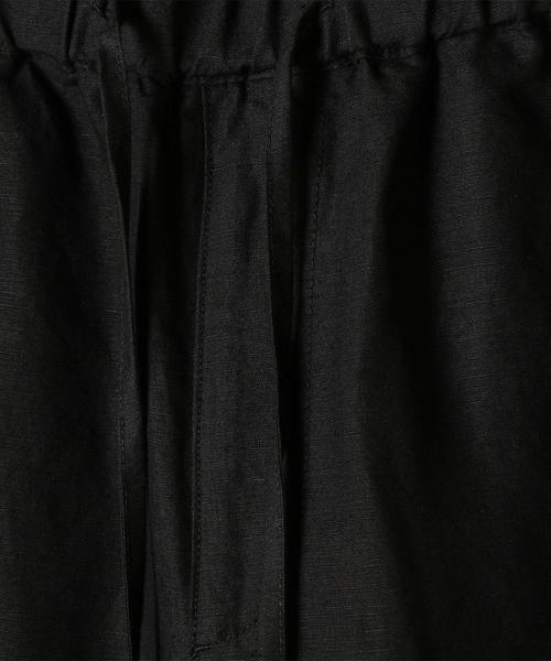 coen（コーエン）の「リネンミックスワイドアンクルイージーパンツ（その他パンツ・メンズ・ダークブラウン/ブラック/ベージュ・LARGE/SMALL/MEDIUM/X-LARGE）」の12枚目の写真