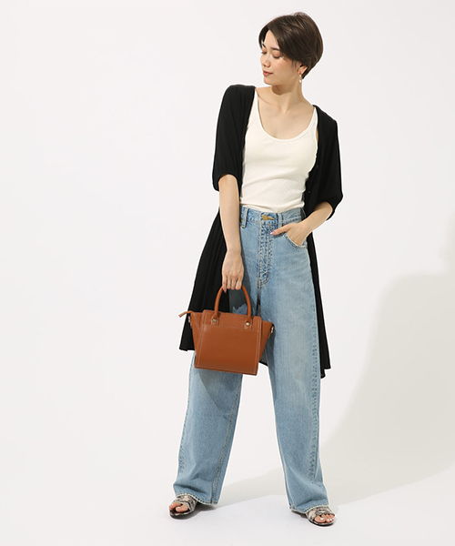 AZUL by moussy（アズールバイマウジー）の「花柄楊柳シフォンガウン（シャツ/ブラウス・レディース・ブラック系その他/レッド系その他/ブラック・MEDIUM/SMALL）」の17枚目の写真