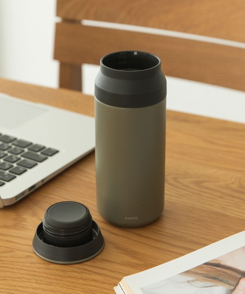 URBAN RESEARCH DOORS（アーバンリサーチドアーズ）の「KINTO　トラベルタンブラー350ml（キッチンツール・レディース・カーキ・ONE）」の10枚目の写真