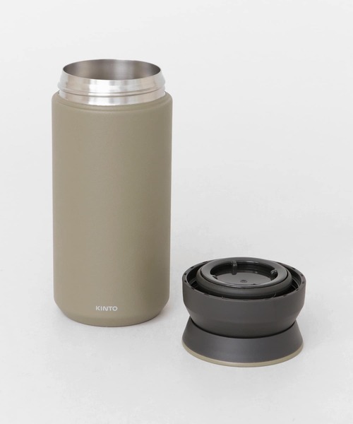URBAN RESEARCH DOORS（アーバンリサーチドアーズ）の「KINTO　トラベルタンブラー350ml（キッチンツール・レディース・カーキ・ONE）」の6枚目の写真