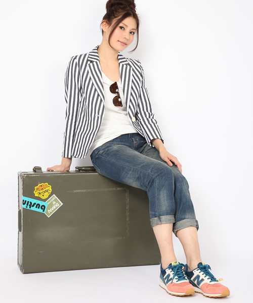 NEW BALANCE（ニューバランス）の「[ニューバランス]new balance WR996カラーコンビFW スニーカー（スニーカー・レディース・コバルトブルー/イエロー/ピンク/ライトピンク・23cm/23.5cm/24cm/24.5cm/25cm）」の15枚目の写真