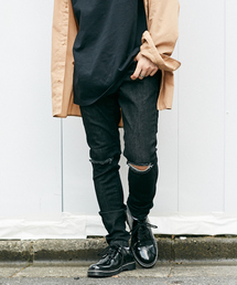 kutir | ultla stretch skinny /ウルトラストレッチ ダメージスキニーパンツ(デニムパンツ)