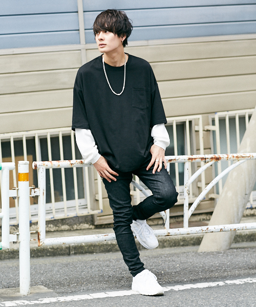 kutir（クティール）の「ultla stretch skinny /ウルトラストレッチ ダメージスキニーパンツ（デニムパンツ・メンズ・ブラック/ブラック系その他・SMALL/MEDIUM/LARGE）」の9枚目の写真