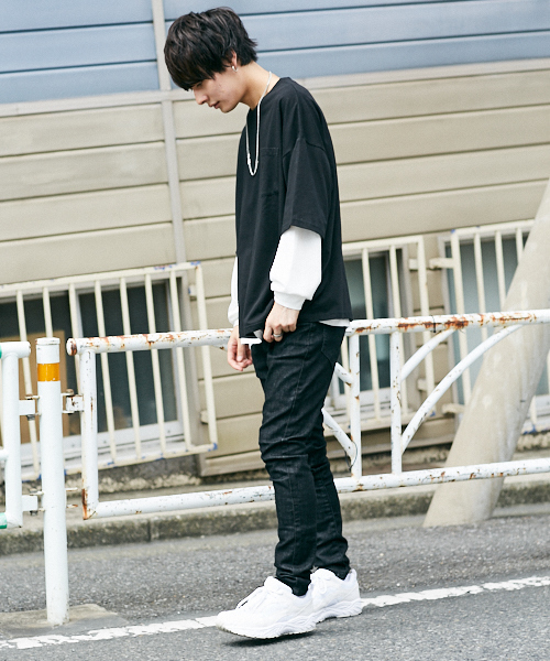 kutir（クティール）の「ultla stretch skinny /ウルトラストレッチ ダメージスキニーパンツ（デニムパンツ・メンズ・ブラック/ブラック系その他・SMALL/MEDIUM/LARGE）」の10枚目の写真