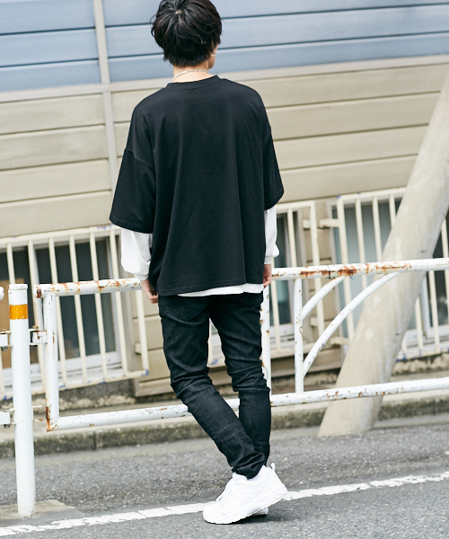 kutir（クティール）の「ultla stretch skinny /ウルトラストレッチ ダメージスキニーパンツ（デニムパンツ・メンズ・ブラック/ブラック系その他・SMALL/MEDIUM/LARGE）」の11枚目の写真