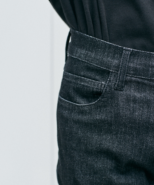 kutir（クティール）の「ultla stretch skinny /ウルトラストレッチ ダメージスキニーパンツ（デニムパンツ・メンズ・ブラック/ブラック系その他・SMALL/MEDIUM/LARGE）」の14枚目の写真