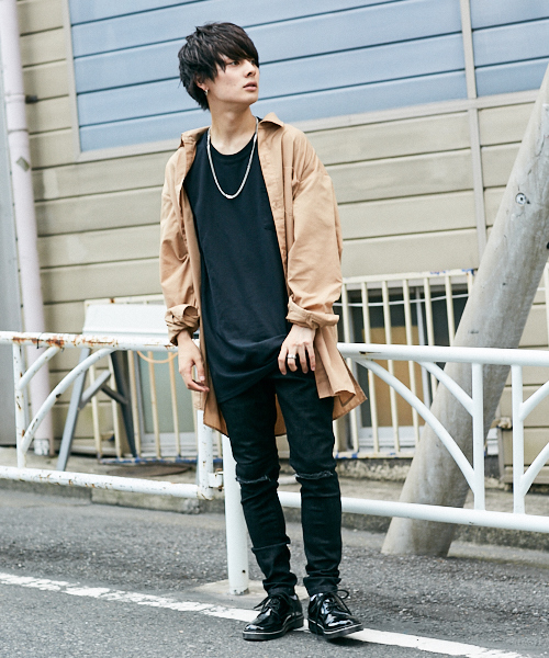 kutir（クティール）の「ultla stretch skinny /ウルトラストレッチ ダメージスキニーパンツ（デニムパンツ・メンズ・ブラック/ブラック系その他・SMALL/MEDIUM/LARGE）」の19枚目の写真