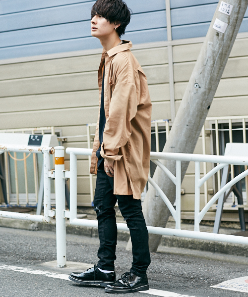 kutir（クティール）の「ultla stretch skinny /ウルトラストレッチ ダメージスキニーパンツ（デニムパンツ・メンズ・ブラック/ブラック系その他・SMALL/MEDIUM/LARGE）」の20枚目の写真