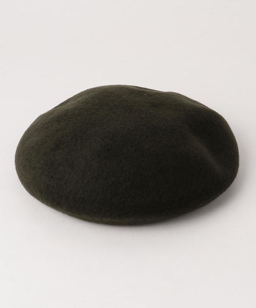 BEAUTY&YOUTH UNITED ARROWS（ビューティーアンドユースユナイテッドアローズ）の「BY シンプルフラットベレー帽 ◆（ハンチング/ベレー帽・レディース・オフホワイト/ダークブラウン/ベージュ/ブラック/オリーブ・FREE）」の5枚目の写真