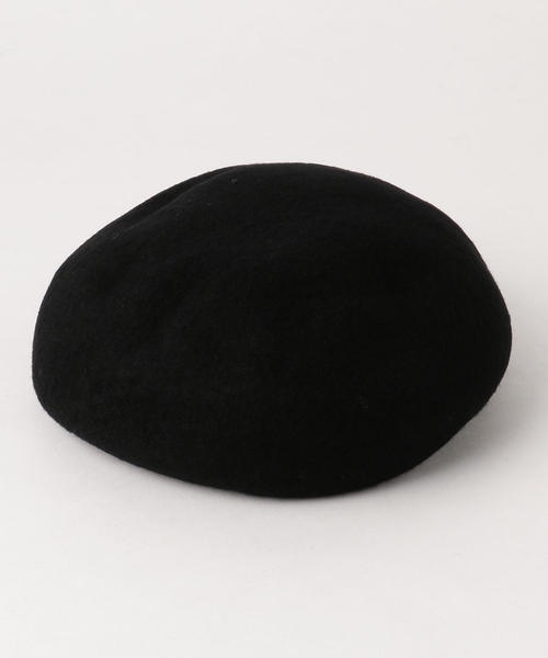 BEAUTY&YOUTH UNITED ARROWS（ビューティーアンドユースユナイテッドアローズ）の「BY シンプルフラットベレー帽 ◆（ハンチング/ベレー帽・レディース・オフホワイト/ダークブラウン/ベージュ/ブラック/オリーブ・FREE）」の3枚目の写真