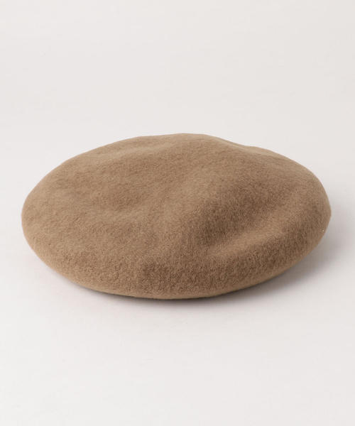 BEAUTY&YOUTH UNITED ARROWS（ビューティーアンドユースユナイテッドアローズ）の「BY シンプルフラットベレー帽 ◆（ハンチング/ベレー帽・レディース・オフホワイト/ダークブラウン/ベージュ/ブラック/オリーブ・FREE）」の6枚目の写真