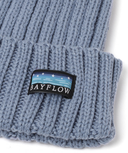 BAYFLOW（ベイフロー）の「ニットワッチキャップ（ニットキャップ/ビーニー・レディース・ブラック/ベージュ/ネイビー/グレー/スカイブルー・FREE）」の16枚目の写真