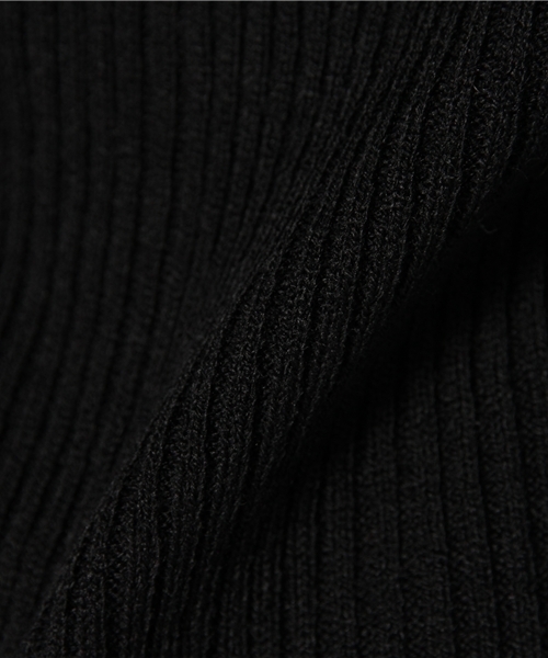 WEGO（ウィゴー）の「WEGO/リブハイネックニット（ニット/セーター・レディース・ブラック系その他/ブラック/オフホワイト/レッド/ネイビー/杢グレー/ブルー・FREE）」の13枚目の写真