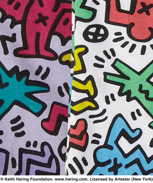 X-girl Stages（エックスガールステージス）の「“Keith  Haring”  SUIT  SET （6M・12M）（ロンパース・キッズ・ブラック/グレー・6M/12M）」の12枚目の写真