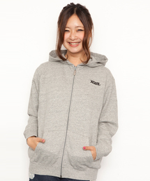 X-girl | BASIC SWEAT ZIP HOODIE(パーカー)