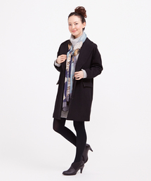 BEAMS LIGHTS Women's | 【予約】BEAMS LIGHTS / ツイード切替チェスターコート(その他アウター)