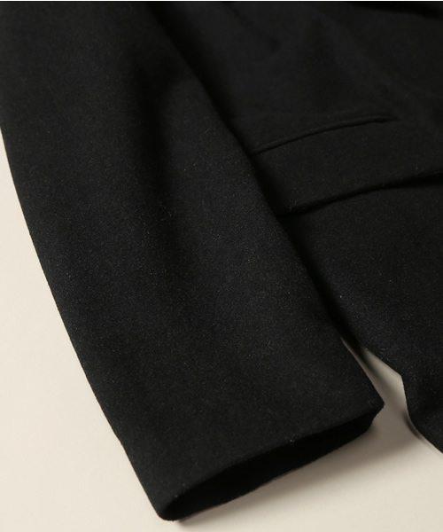 BEAMS LIGHTS Women's（ビームスライツ ウィメンズ）の「□BEAMS LIGHTS / ツイード切替チェスターコート（その他アウター・レディース・ブラック/ブラウン系その他・36/38）」の11枚目の写真