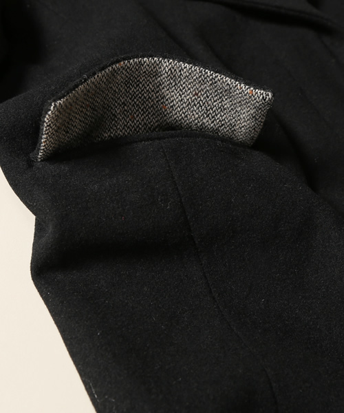 BEAMS LIGHTS Women's（ビームスライツ ウィメンズ）の「□BEAMS LIGHTS / ツイード切替チェスターコート（その他アウター・レディース・ブラック/ブラウン系その他・36/38）」の13枚目の写真