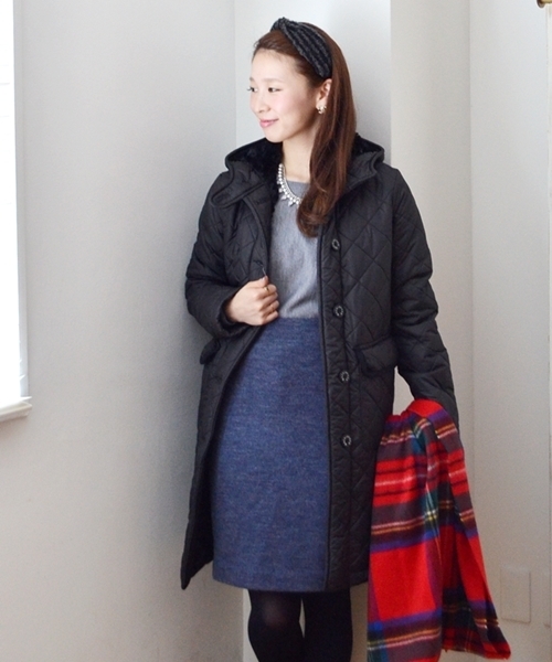 SHIPS for women（シップスフォーウィメン）の「MACKINTOSH:GRANGE（その他アウター・レディース・オリーブ/ブラック・38/36/34）」の2枚目の写真