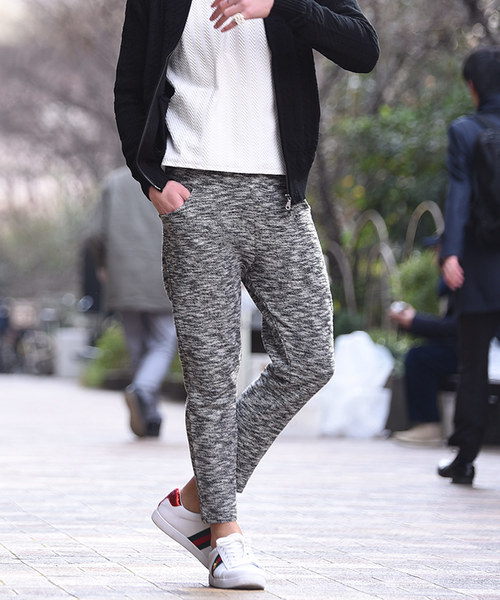 JOKER(ジョーカー)の「アンクルパンツ スラブ裏毛パンツ 【セットアップ対象アイテムあり】(その他パンツ・メンズ・ブルー系その他2/グレー系その他/ブラック系その他/ブルー系その他・XL/M/L)」の5枚目の写真