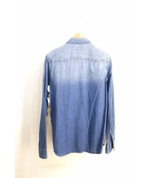 ブランド古着 ダメージ加工デニムシャツ Slimfit シャツ ブラウス Zara Man のファッション通販 Zozoused