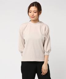 one way | タックボリュームスリーブワッフル(Tシャツ/カットソー)