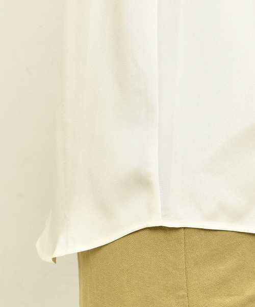 DouDou（ドゥドゥ）の「タンクブラウス（シャツ/ブラウス・レディース・アイボリー/グレー/ブラウン/ネイビー・FREE）」の5枚目の写真