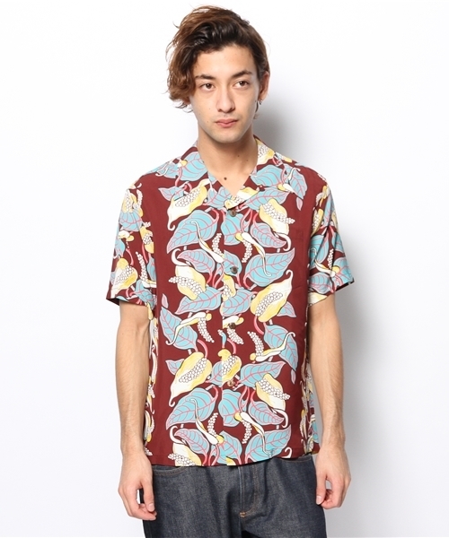 BEAMS(ビームス)の「○BEAMS / ハワイアンシャツ(シャツ/ブラウス・メンズ・レッド/ワイン/ネイビー・LARGE/MEDIUM)」の1枚目の写真