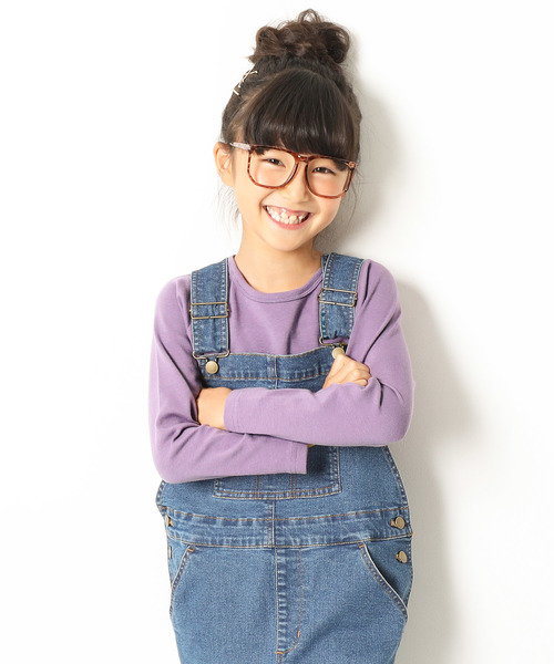 devirock(デビロック)の「厚手ポケット付長袖Tシャツ(Tシャツ/カットソー・キッズ・オフホワイト/ブラック/ヘザーチャコール/ネイビー/カーキ/ラベンダー/スモークピンク/モカ/ライトブラウン/キャメル/パープル系その他/ブルーグレー・80cm/90cm/100cm/110cm/120cm/130cm/140cm/150cm/160cm)」の10枚目の写真