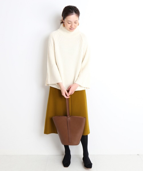 SLOBE IENA（スローブイエナ）の「モッサAラインスカート◆（スカート・レディース・イエロー/ブルー/ブラック/パープル/ネイビー・36/38/40）」の14枚目の写真