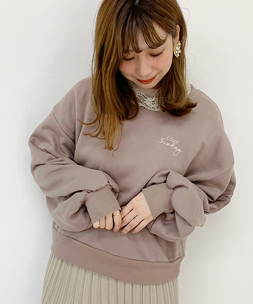 apres jour（アプレジュール）の「MA-1型スウェット【ZOZOTOWN限定アイテム】（スウェット・レディース・モカ/ブラック/ネイビー/オフホワイト・フリー）」の11枚目の写真