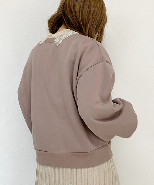 apres jour（アプレジュール）の「MA-1型スウェット【ZOZOTOWN限定アイテム】（スウェット・レディース・モカ/ブラック/ネイビー/オフホワイト・フリー）」の12枚目の写真