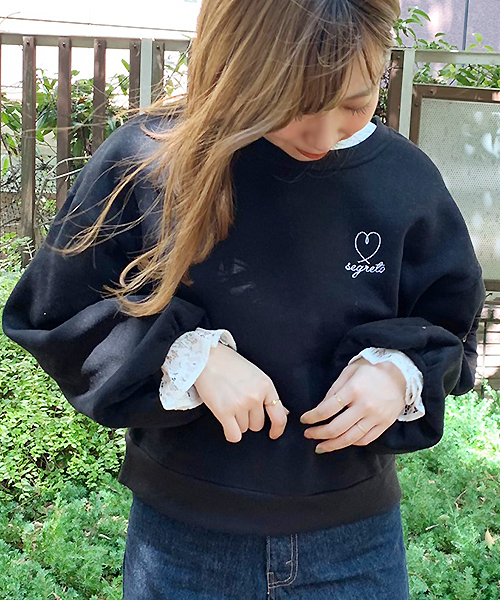 apres jour（アプレジュール）の「MA-1型スウェット【ZOZOTOWN限定アイテム】（スウェット・レディース・モカ/ブラック/ネイビー/オフホワイト・フリー）」の17枚目の写真