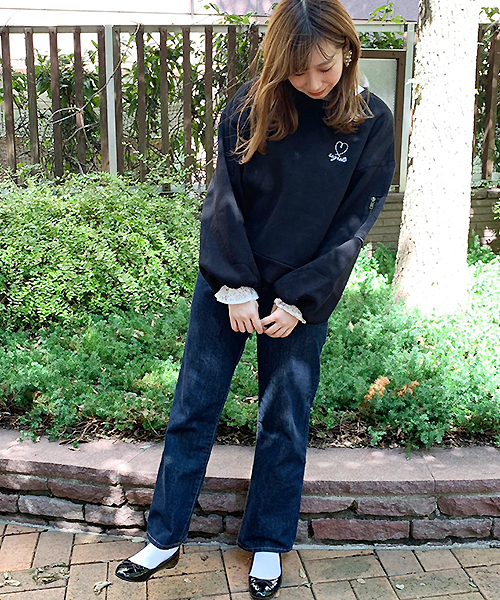 apres jour（アプレジュール）の「MA-1型スウェット【ZOZOTOWN限定アイテム】（スウェット・レディース・モカ/ブラック/ネイビー/オフホワイト・フリー）」の18枚目の写真