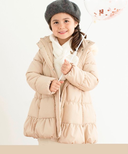 セール 110 160cm ロングシレタフタコート ダウンジャケット コート Hushush ハッシュアッシュ のファッション通販 Zozotown