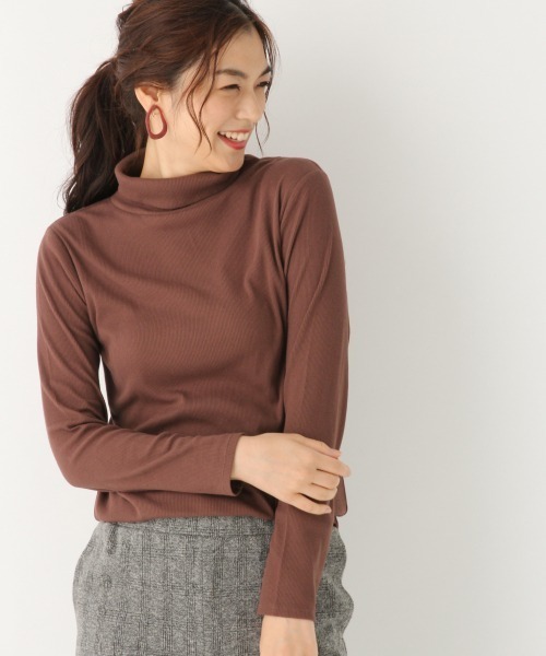 GLOBAL WORK(グローバルワーク)の「BEAUTEEクシュタートルプルオーバー/856556(Tシャツ/カットソー・レディース・ホワイト/ブラック/ブラウン系その他7/グリーン系その他3/ベージュ/ダークブラウン・SMALL/MEDIUM/LARGE)」の1枚目の写真