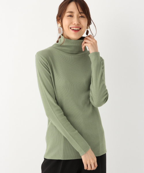 GLOBAL WORK(グローバルワーク)の「BEAUTEEクシュタートルプルオーバー/856556(Tシャツ/カットソー・レディース・ホワイト/ブラック/ブラウン系その他7/グリーン系その他3/ベージュ/ダークブラウン・SMALL/MEDIUM/LARGE)」の6枚目の写真