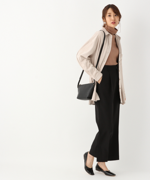 GLOBAL WORK(グローバルワーク)の「BEAUTEEクシュタートルプルオーバー/856556(Tシャツ/カットソー・レディース・ホワイト/ブラック/ブラウン系その他7/グリーン系その他3/ベージュ/ダークブラウン・SMALL/MEDIUM/LARGE)」の9枚目の写真