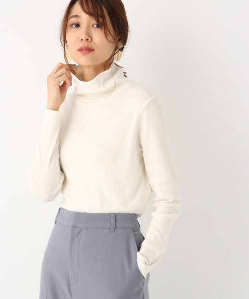 GLOBAL WORK(グローバルワーク)の「BEAUTEEクシュタートルプルオーバー/856556(Tシャツ/カットソー・レディース・ホワイト/ブラック/ブラウン系その他7/グリーン系その他3/ベージュ/ダークブラウン・SMALL/MEDIUM/LARGE)」の10枚目の写真