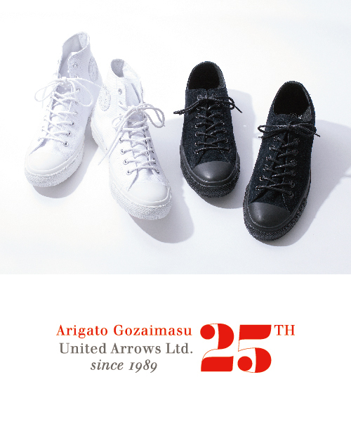 BEAUTY&YOUTH UNITED ARROWS(ビューティーアンドユースユナイテッドアローズ)の「【MENS】∴UA/BY CONVERSE別注 ALL STAR HI/スニーカー(スニーカー・メンズ・ホワイト・7h/8/6h/9h/9/8h/7/10h)」の14枚目の写真